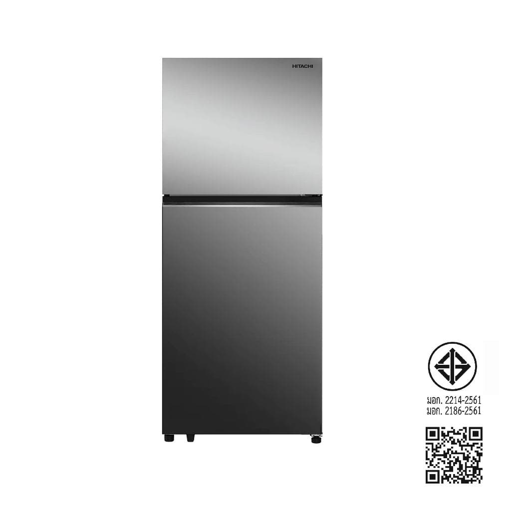 Hitachi HRTN6379SMIRTH ตู้เย็น 2 ประตู 12.2 คิว สีกระจก Grand Carbon Line ระบบ Dual Sense Surround Cooling ช่องแช่ Selectable Zone ปรับอุณหภูมิได้ ถนอมอาหารยาวนาน https://lnwchill.com