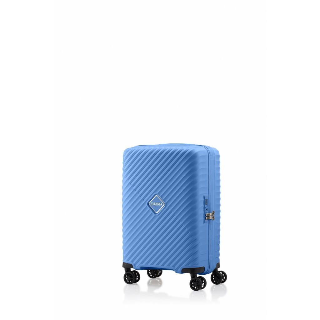 AMERICAN TOURISTER รุ่น DIAZIP SPINNER 55/20 TSA กระเป๋าเดินทาง 20 นิ้ว น้ำหนักเบา ดีไซน์เพชรโดดเด่น จัดเก็บง่ายด้วยช่องแบ่งและซิปกันละอองน้ำ https://lnwchill.com