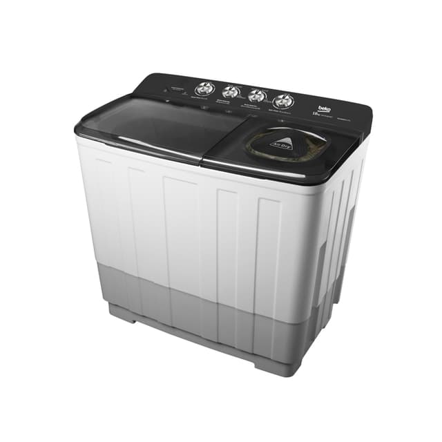 Beko รุ่น WTTA1803WT เครื่องซักผ้า 2 ถัง ซัก 18 กก ปั่นหมาด 10 กก จุใจสำหรับครอบครัวใหญ่ด้วยเทคโนโลยีจากยุโรป มอเตอร์ทนทานซักสะอาดแห้งไว