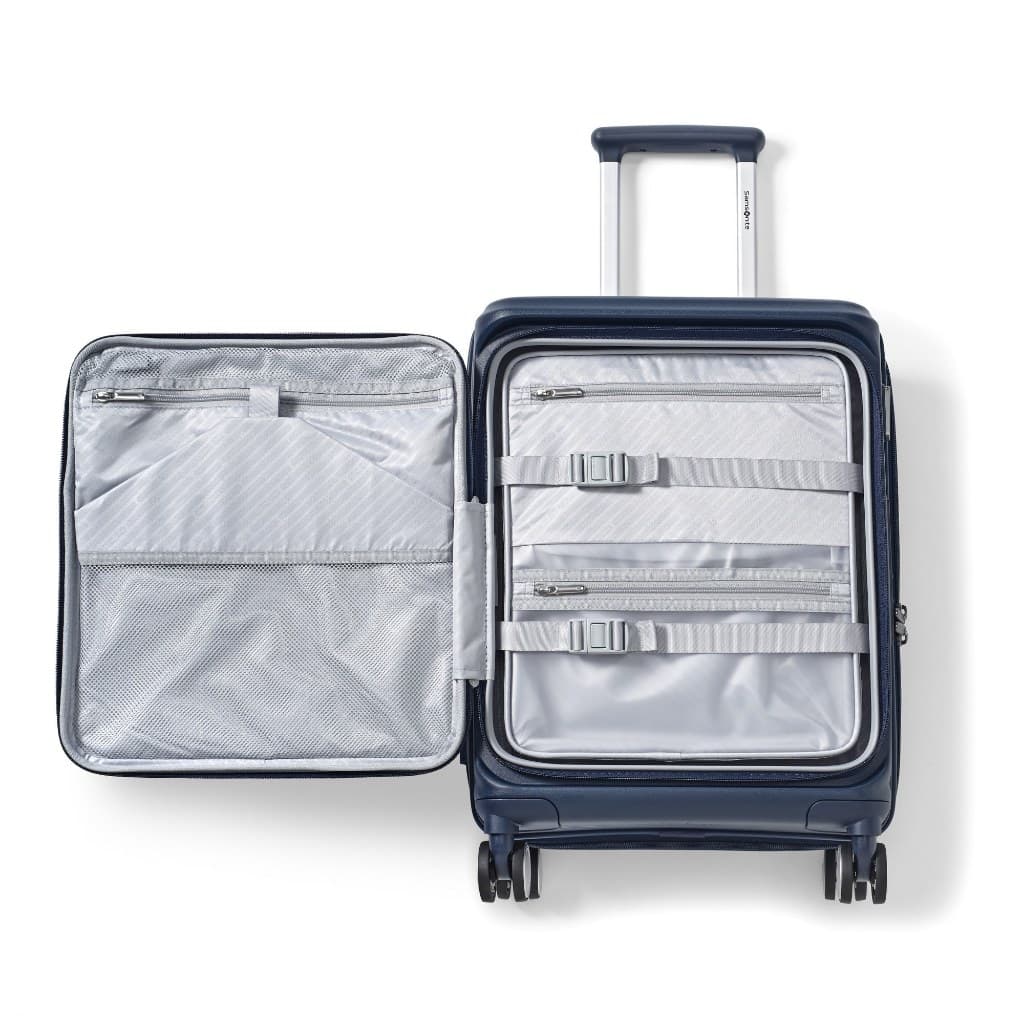 SAMSONITE รุ่น PARALUX HS 55/20 EXP กระเป๋าเดินทาง 20 นิ้ว DUAL ACCESS นวัตกรรมเปิดสองทางเพื่อความสะดวกสูงสุดในการใช้งาน ตอบโจทย์ทุกการเดินทาง https://lnwchill.com