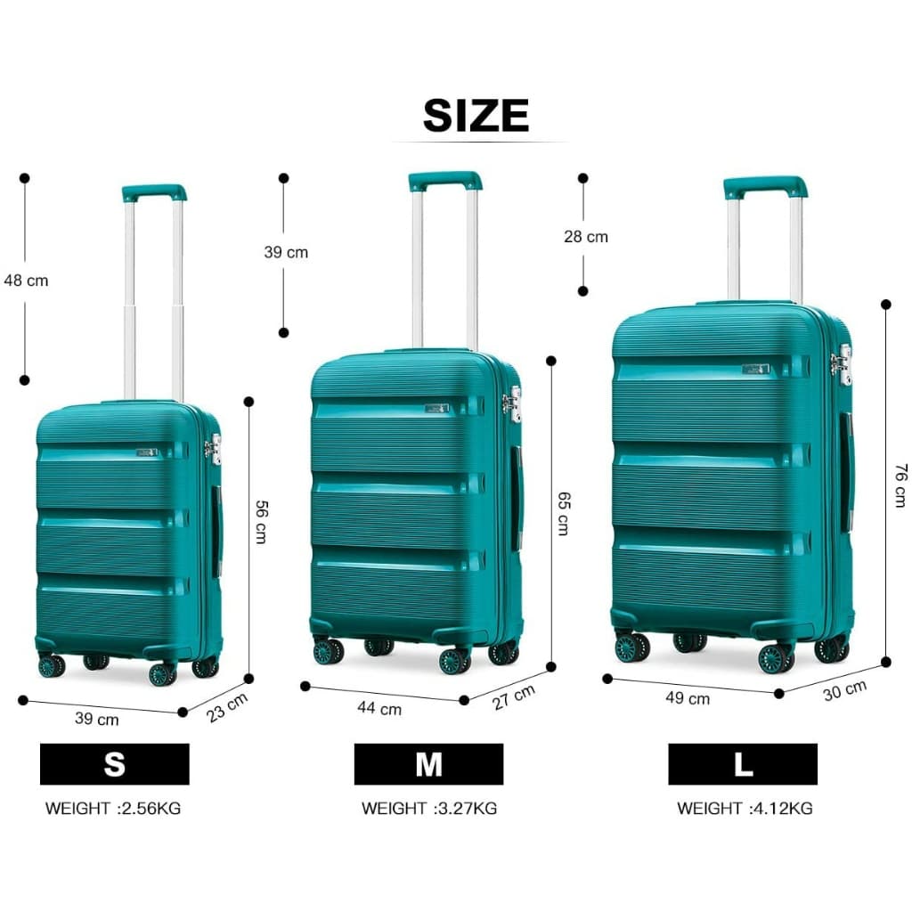 Siam Choice รุ่น 2092 กระเป๋าเดินทาง PP 8 ล้อ ระบบซิป YKK พร้อม TSA Lock น้ำหนักเบา ทนทาน กันกระแทก และกันน้ำได้ดี https://lnwchill.com