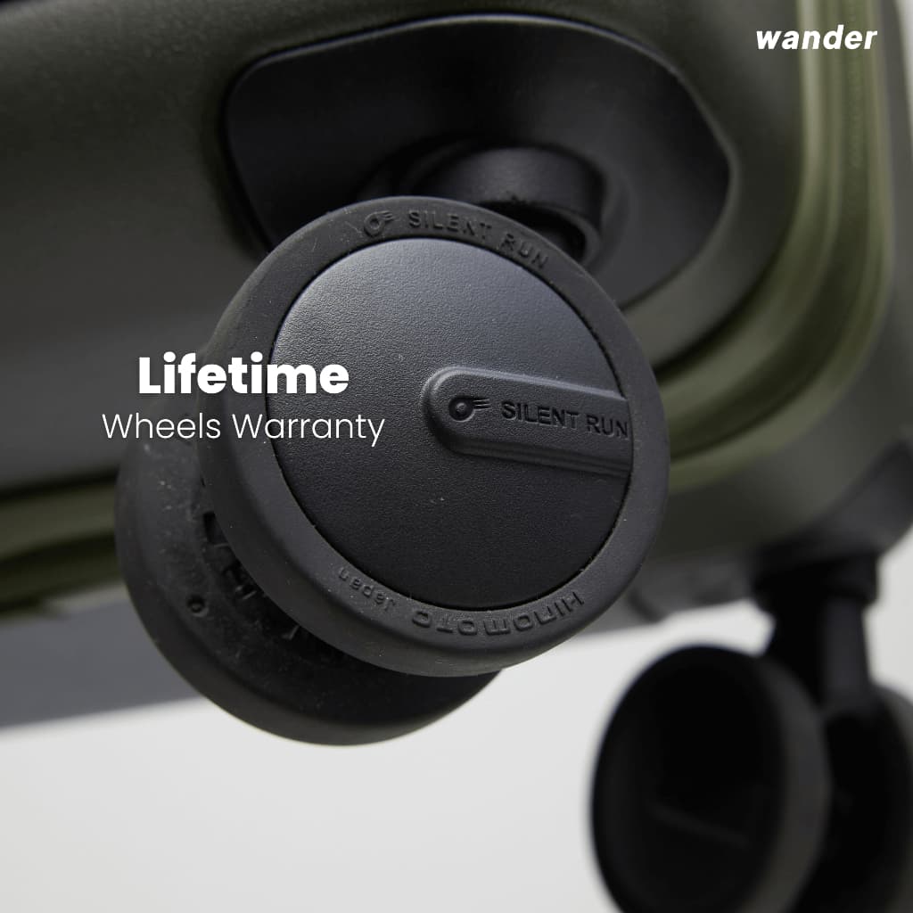 Wander รุ่น Open Front Luggage กระเป๋าเดินทางเปิดหน้า ล้อลื่น Hinomoto ขนาด 25/28 นิ้ว วัสดุ Polycarbonate แข็งแรง ทนทาน น้ำหนักเบา https://lnwchill.com