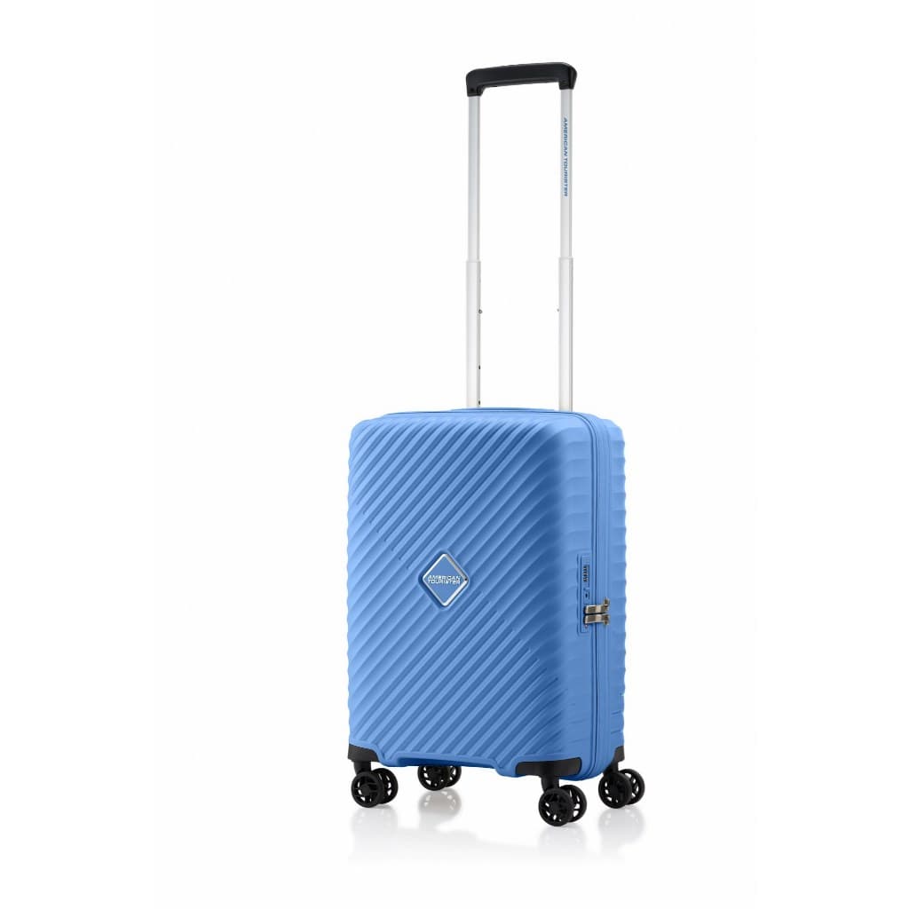 AMERICAN TOURISTER รุ่น DIAZIP SPINNER 55/20 TSA กระเป๋าเดินทาง 20 นิ้ว น้ำหนักเบา ดีไซน์เพชรโดดเด่น จัดเก็บง่ายด้วยช่องแบ่งและซิปกันละอองน้ำ https://lnwchill.com