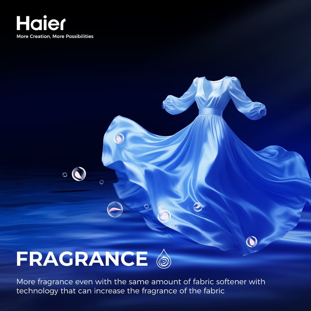 Haier รุ่น HWM80-306S2 เครื่องซักผ้าฝาบนอัตโนมัติ ความจุ 8 kg จานซักป้องกันแบคทีเรีย ถังซักถนอมผ้า ปิดฝานุ่มนวลประหยัดพลังงาน https://lnwchill.com