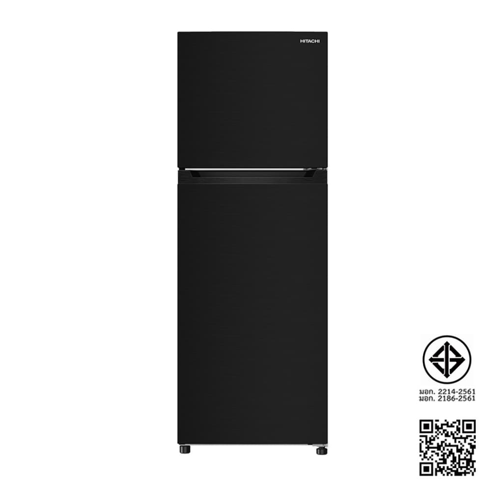 Hitachi HRTN5255MFBBKTH ตู้เย็น 2 ประตู 8.5 คิว Carbon Line Inverter ระบบกระจายลมเย็นรอบทิศทาง Flexible Fresh Select และแผ่นกรอง Triple Power Filter ขจัดกลิ่น https://lnwchill.com