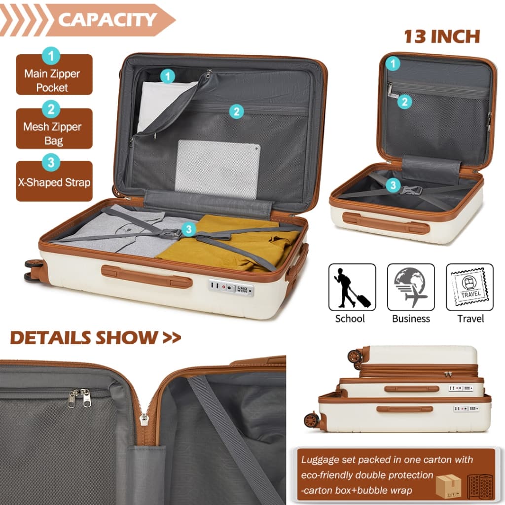 SiamChoice SeaChoice รุ่น SeaChoice กระเป๋าเดินทางกันรอยขีดข่วน ขนาด 13-28 นิ้ว วัสดุ RPO นวัตกรรมใหม่ ขยายข้างได้ 15% พร้อมล็อค TSA และล้อเบรค https://lnwchill.com