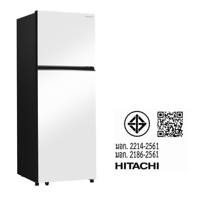 Hitachi HRTN6443SAMGWTH ตู้เย็น 2 ประตู 14.4 คิว Grand Carbon Line สีกระจกสีขาว Dual Sense Surround Cooling พร้อม Selectable Zone ปรับเปลี่ยนโหมดแช่ได้ตามใจ https://lnwchill.com
