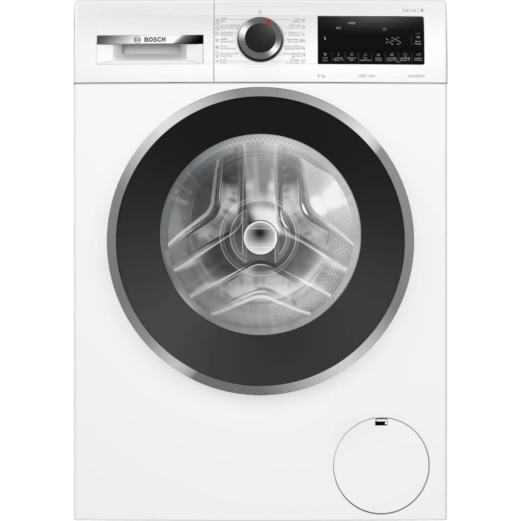 Bosch รุ่น WGG444E2TH เครื่องซักผ้าฝาหน้า Series 6 ขนาด 9 กก 1400 รอบ สีขาว มอเตอร์ EcoSilence Drive เงียบประหยัดพลังงาน ขจัดคราบฝังลึกอัตโนมัติ ถนอมผ้าลดรอยยับ https://lnwchill.com