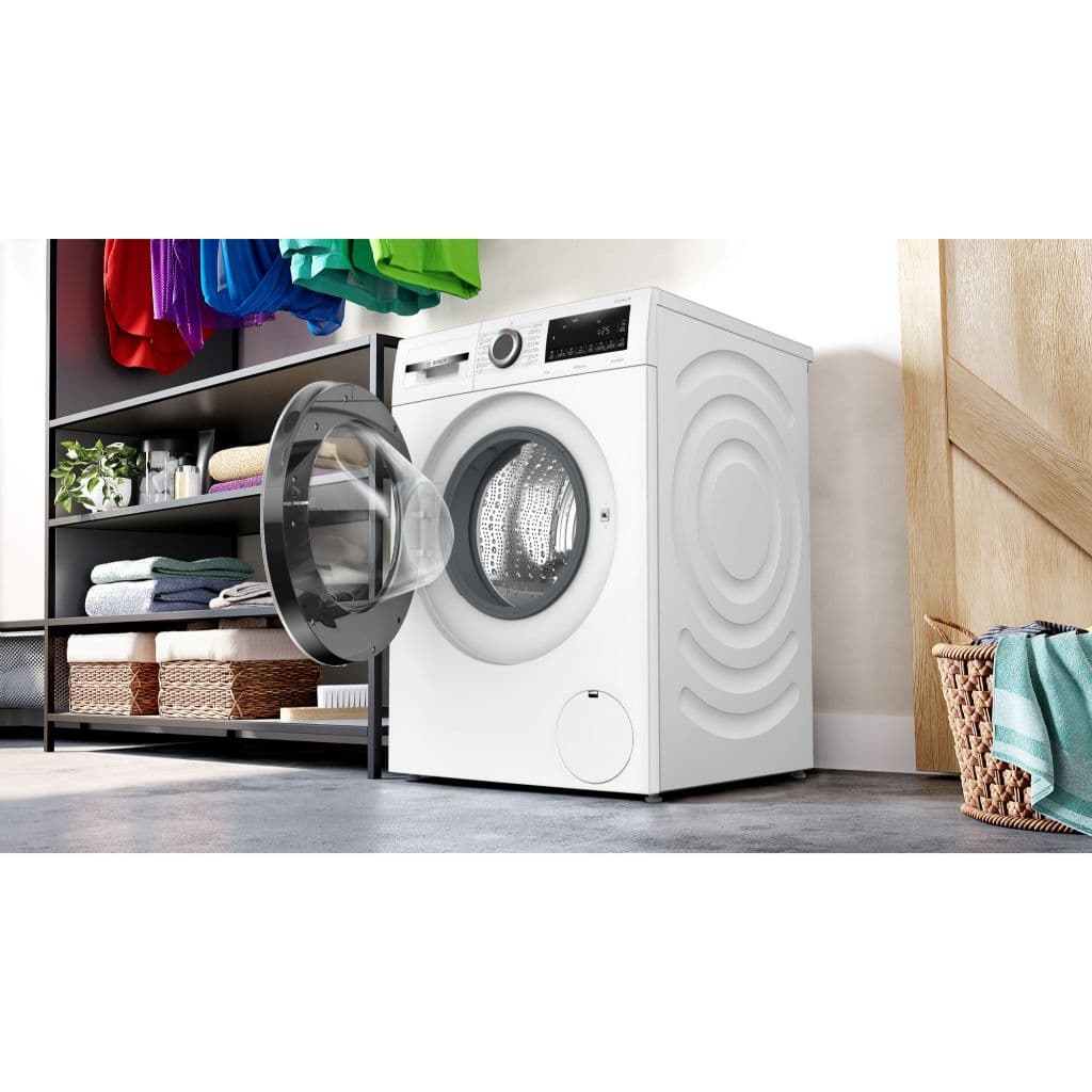 Bosch รุ่น WGG444E2TH เครื่องซักผ้าฝาหน้า Series 6 ขนาด 9 กก 1400 รอบ สีขาว มอเตอร์ EcoSilence Drive เงียบประหยัดพลังงาน ขจัดคราบฝังลึกอัตโนมัติ ถนอมผ้าลดรอยยับ https://lnwchill.com