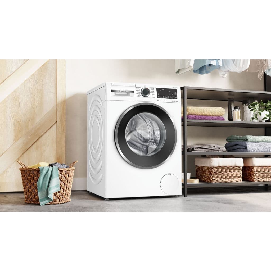 Bosch รุ่น WGG454A0TH เครื่องซักผ้าฝาหน้า Series 6 ขนาด 10 กก มอเตอร์เงียบประหยัดพลังงานพร้อมระบบ i-DOS ตวงน้ำยาอัตโนมัติแม่นยำช่วยถนอมผ้าและขจัดคราบฝังลึกได้สะอาดหมดจด https://lnwchill.com