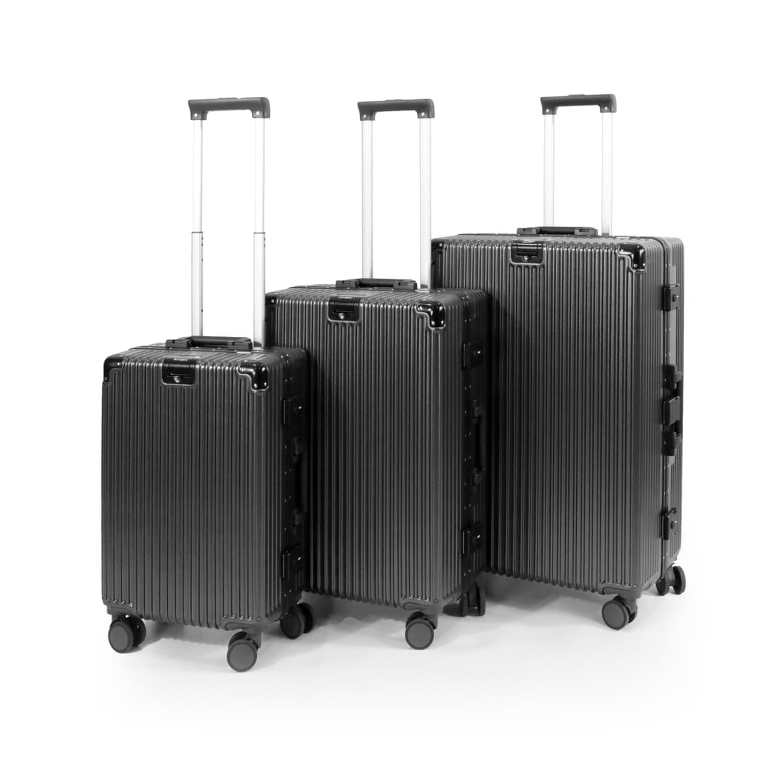 SUISSEWIN CR80 กระเป๋าเดินทางล้อลาก โครงอลูมิเนียม ล็อค TSA ที่ห้อยสัมภาระ ที่วางแก้ว https://lnwchill.com