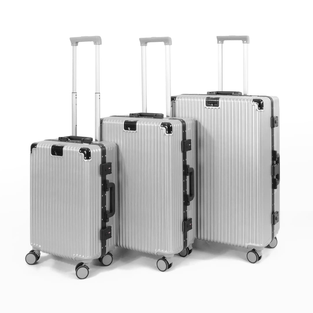 SUISSEWIN CR80 กระเป๋าเดินทางล้อลาก โครงอลูมิเนียม ล็อค TSA ที่ห้อยสัมภาระ ที่วางแก้ว https://lnwchill.com