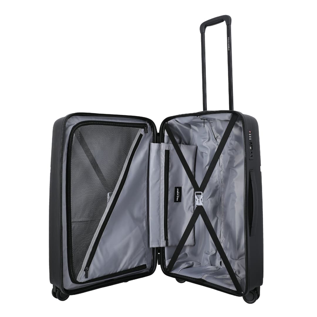 POLO WORLD รุ่น PWES-50123 Sloan Wheeled Hardcase Luggage กระเป๋าเดินทางล้อลาก Polypropylene น้ำหนักเบา ทนทาน ดีไซน์คลาสสิก https://lnwchill.com