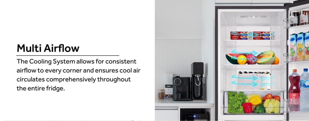 Haier HRF-BM329MI ตู้เย็น 2 ประตู 11.4Q 324L สี Flash Black ระบบ Inverter Magic Room ปรับอุณหภูมิอิสระ ประหยัดพลังงาน ดีไซน์หรูหราทันสมัย https://lnwchill.com