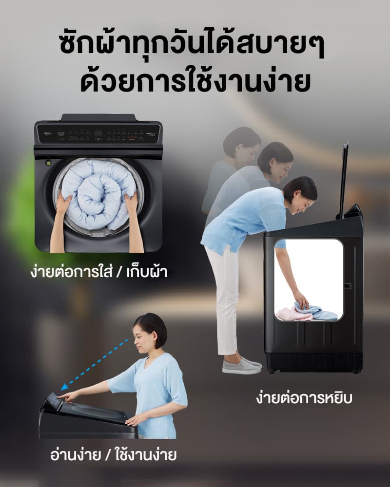 Panasonic รุ่น NA-FD14V1BRC ความจุ 14 กก ActiveFoam StainMaster+ ซักสะอาดล้ำลึกขจัดคราบและแบคทีเรียด้วยเทคโนโลยีน้ำร้อนช่วยประหยัดพลังงานเพื่อสุขอนามัยที่ดีของครอบครัว https://lnwchill.com