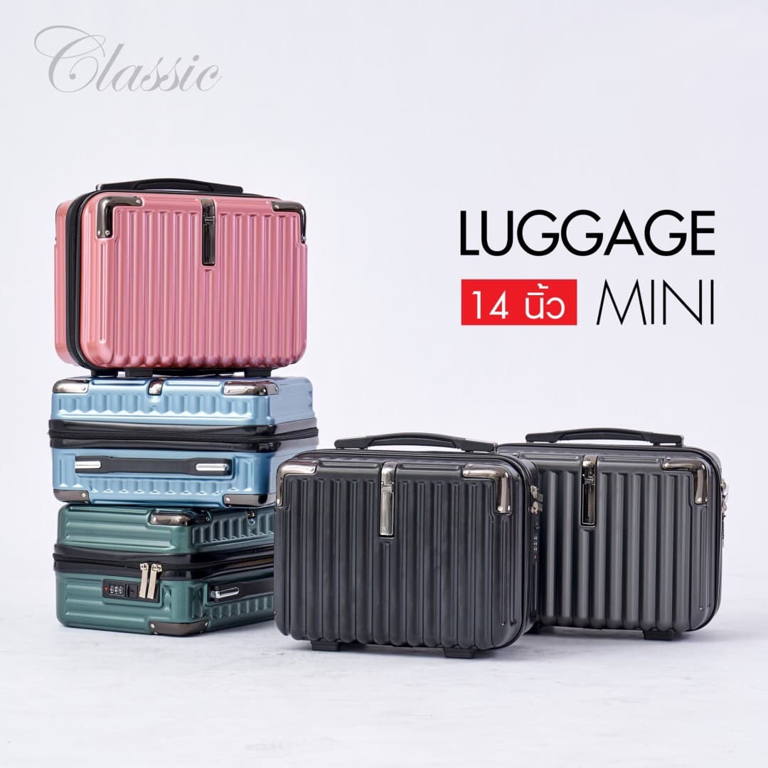SWISSEWIN รุ่น X15 กระเป๋าเดินทางขนาดเล็ก 14 นิ้ว Mini Luggage แบบถือ คุณสมบัติกันกระแทกและน้ำหนักเบา https://lnwchill.com