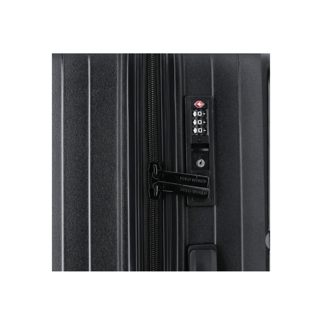 POLO WORLD รุ่น PWES-50123 Sloan Wheeled Hardcase Luggage กระเป๋าเดินทางล้อลาก Polypropylene น้ำหนักเบา ทนทาน ดีไซน์คลาสสิก https://lnwchill.com