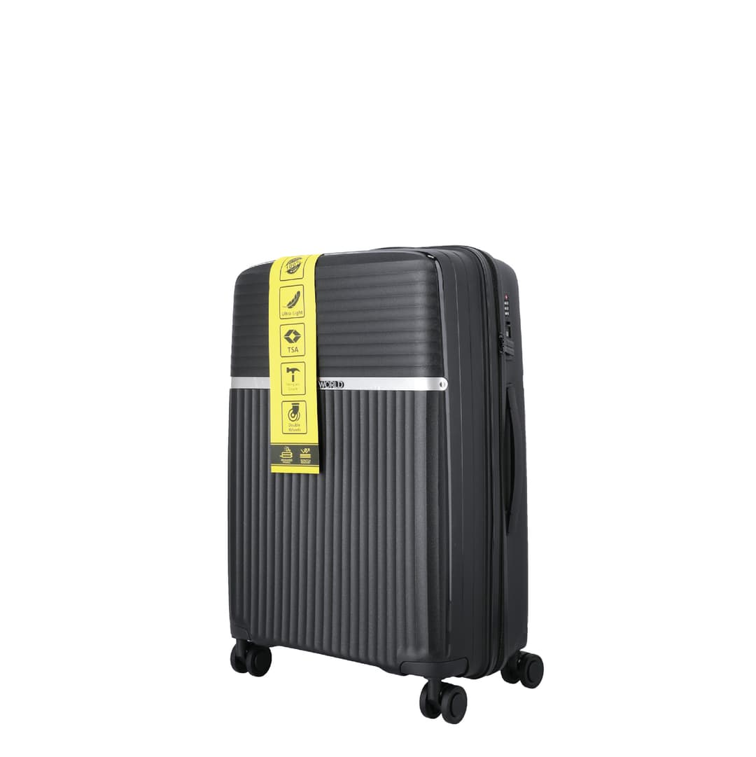 POLO WORLD รุ่น PWES-50123 Sloan Wheeled Hardcase Luggage กระเป๋าเดินทางล้อลาก Polypropylene น้ำหนักเบา ทนทาน ดีไซน์คลาสสิก https://lnwchill.com