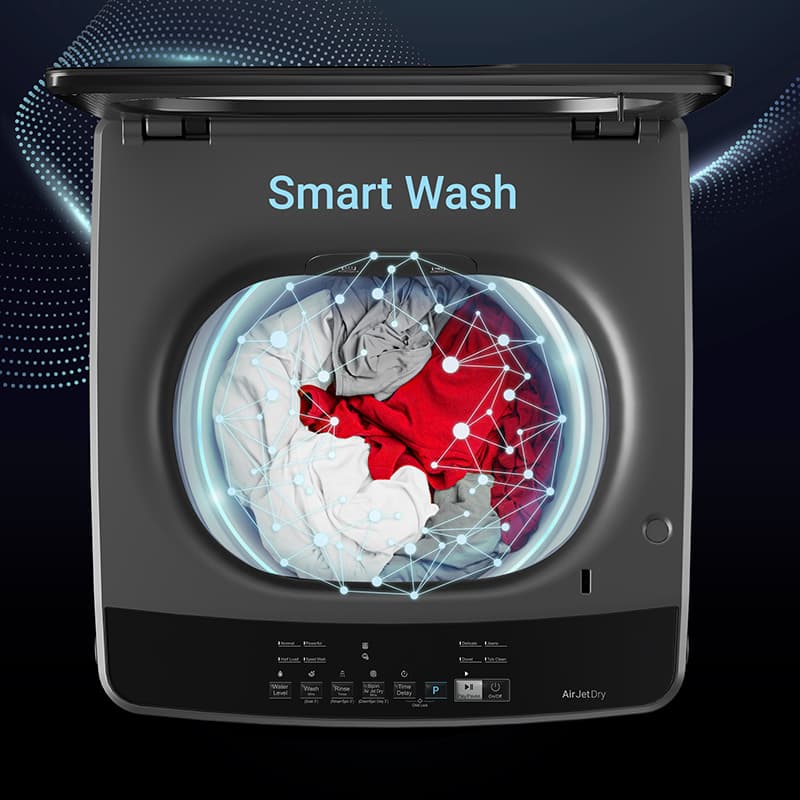 HITACHI รุ่น LTL 10M00 เครื่องซักผ้าฝาบน 10 กก ระบบ Smart Wash ถังซักสแตนเลสคุณภาพสูง ประหยัดไฟเบอร์ 5 ซักสะอาดถนอมผ้าแห้งไวด้วย Air Jet Dry https://lnwchill.com