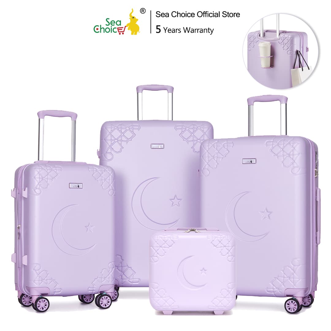 SiamChoice SeaChoice รุ่น SeaChoice กระเป๋าเดินทางกันรอยขีดข่วน ขนาด 13-28 นิ้ว วัสดุ RPO นวัตกรรมใหม่ ขยายข้างได้ 15% พร้อมล็อค TSA และล้อเบรค https://lnwchill.com
