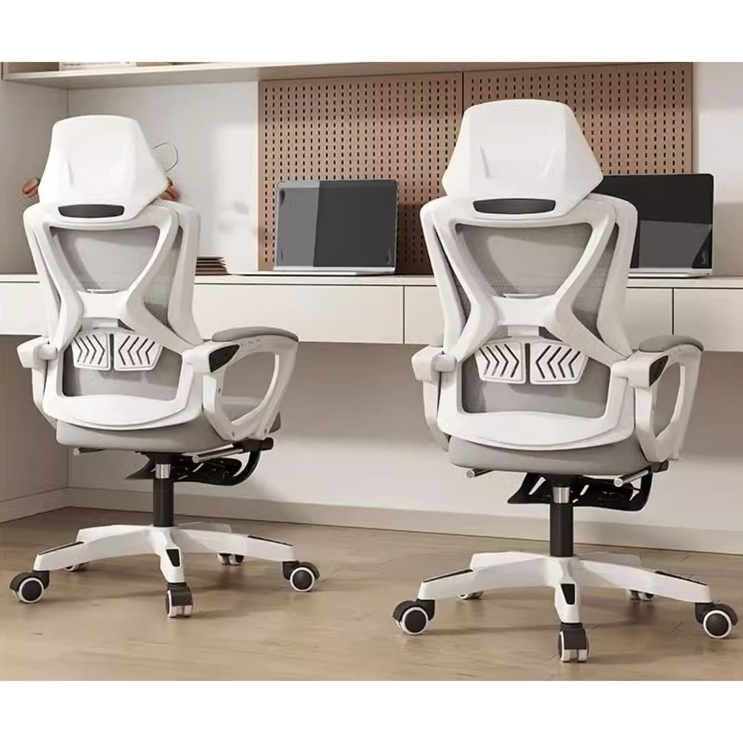 Elife เก้าอี้สุขภาพ รุ่น Ergonomic ปรับได้อิสระด้วยปุ่มกด มี 2 สี พร้อมที่วางเท้า เก้าอี้สำนักงานเพื่อสุขภาพ รองรับสรีระ ลดอาการปวดเมื่อย https://lnwchill.com
