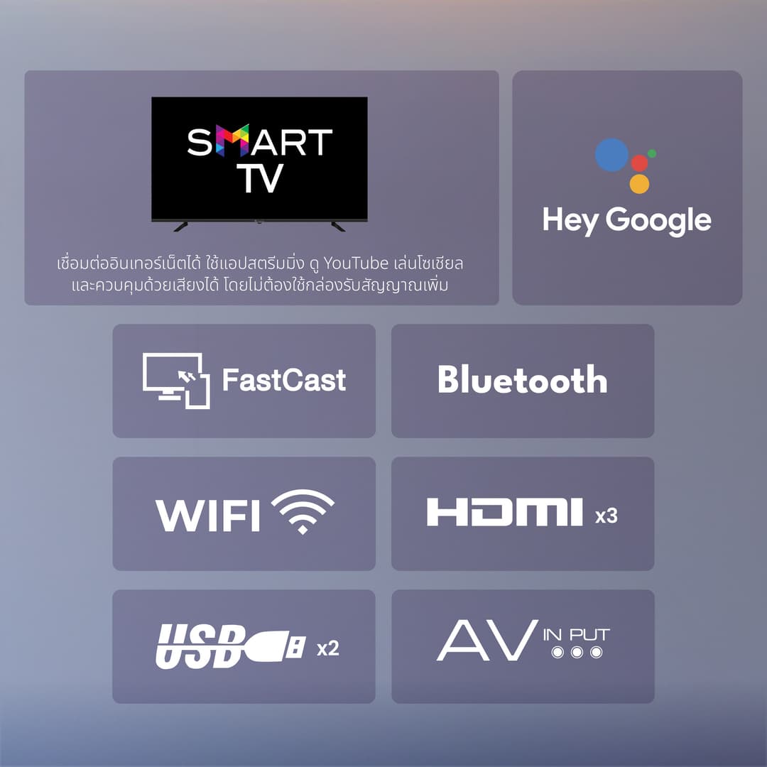 ACONATIC รุ่น 32HS1000AN สมาร์ททีวี Google HD LED 32 นิ้ว ดีไซน์บางไร้ขอบ จอภาพคมชัด ประมวลผลรวดเร็ว พร้อมระบบเสียง Dolby Digital https://lnwchill.com