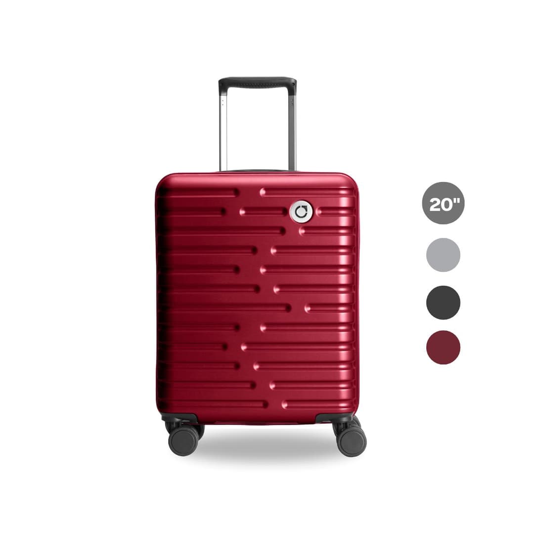 CAGGIONI รุ่น Novatrav 59027 กระเป๋าเดินทางล้อลาก 20 นิ้ว วัสดุ ABS ผิวด้านป้องกันรอยขีดข่วน สำหรับถือขึ้นเครื่อง https://lnwchill.com
