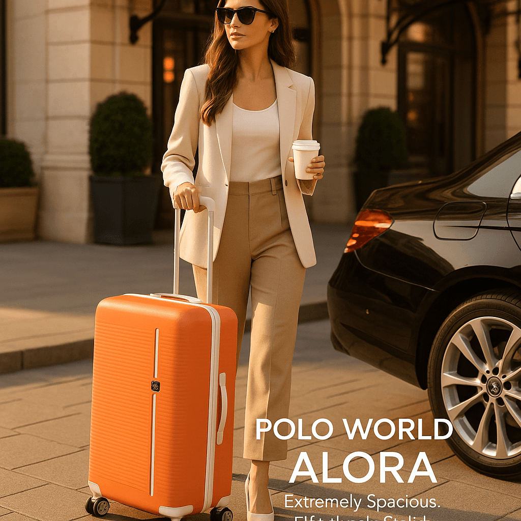 POLO WORLD รุ่น PW9401 ALORA กระเป๋าเดินทาง Hardside วัสดุ Re-PP เป็นมิตรต่อสิ่งแวดล้อม ดีไซน์สวยการันตีรางวัลระดับโลก น้ำหนักเบา ทนทาน รับประกัน 3 ปี https://lnwchill.com