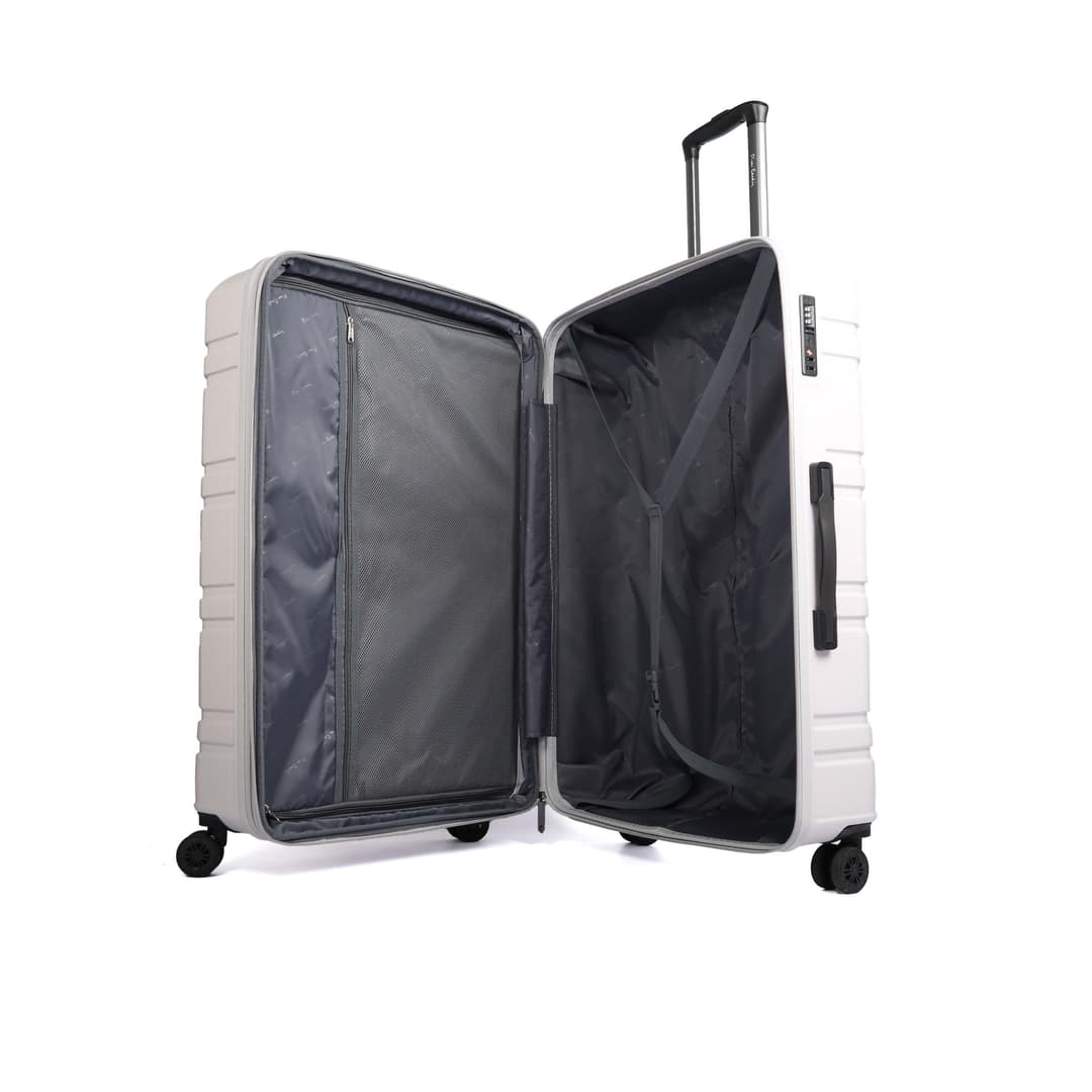 Pierre Cardin รุ่น PLCY5-155P กระเป๋าเดินทาง Lozère วัสดุ ABS+PC น้ำหนักเบา แข็งแรงทนทาน ดีไซน์สีพาสเทลสดใส มาพร้อมระบบล็อค TSA เพื่อความปลอดภัยสูงสุด https://lnwchill.com