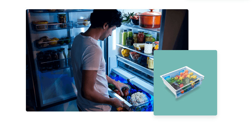 Beko รุ่น RCNT375E50VZGW ตู้เย็น 2 ประตู Bottom Fridge ฟรีซล่าง 12.6 คิว ProSmart Inverter NeoFrost กระจกขาว https://lnwchill.com