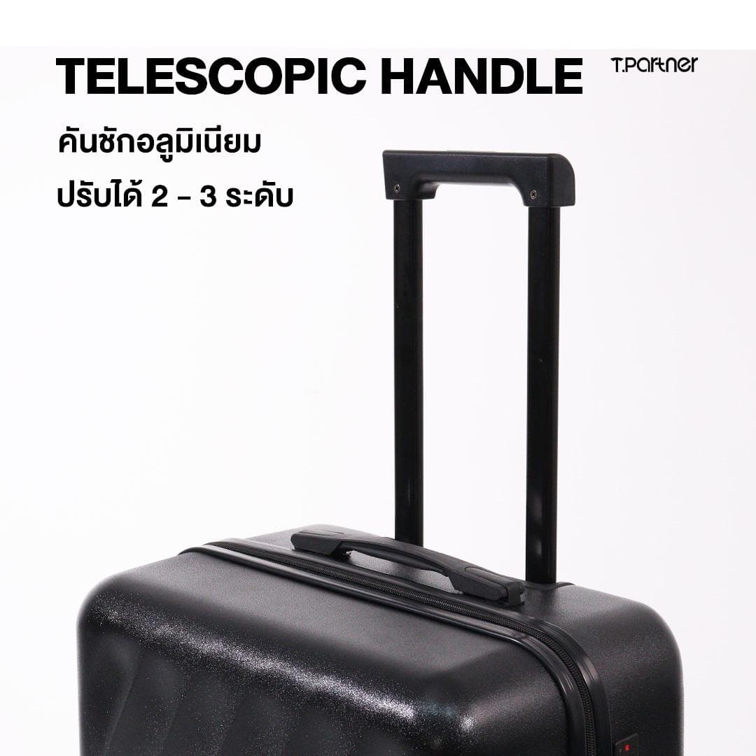 Tpartner รุ่น RIMWAY SERIES กระเป๋าเดินทาง PC+ABS ผิวด้าน ดีไซน์เรียบง่าย น้ำหนักเบา แข็งแรงทนทาน ควบคุมทิศทางง่าย https://lnwchill.com