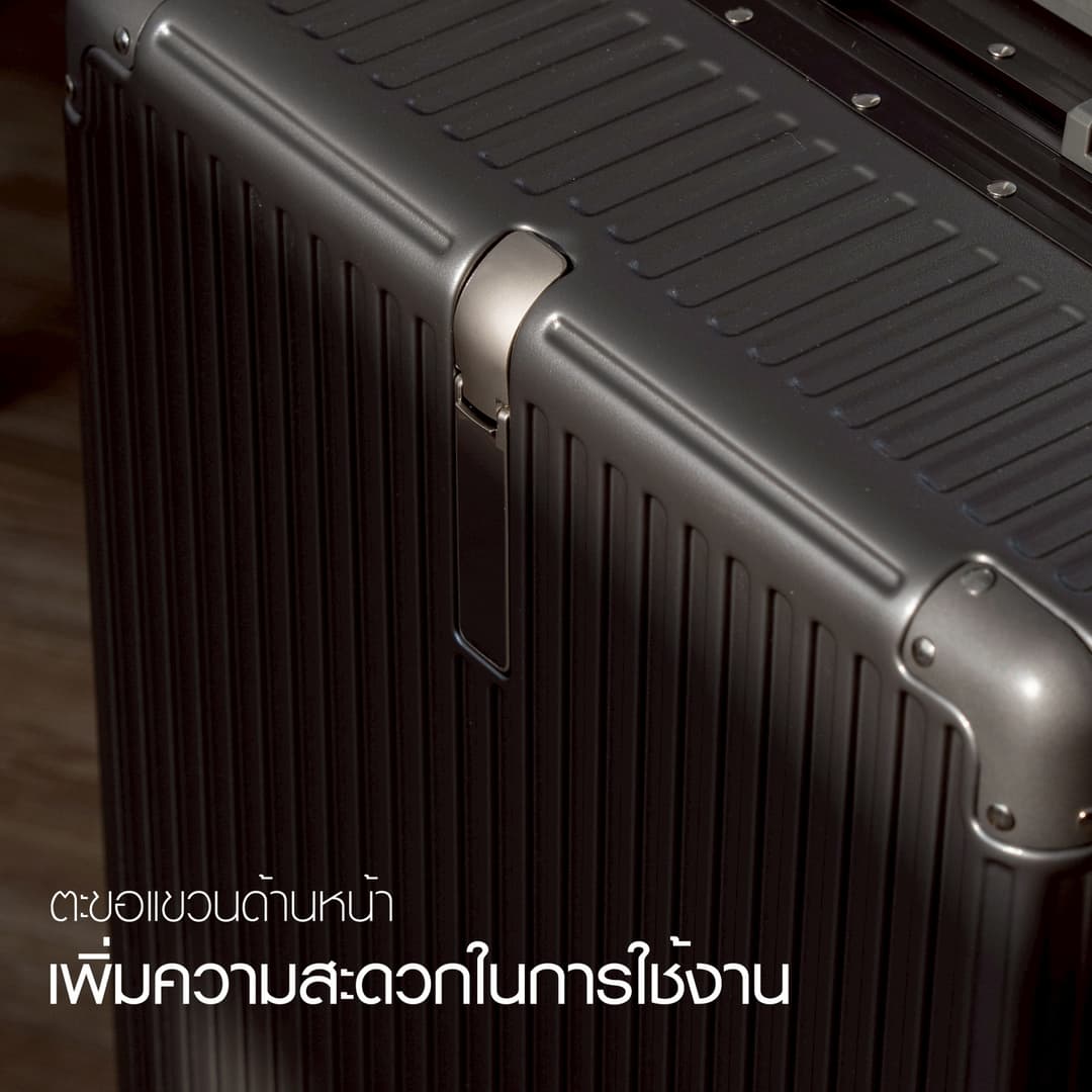 suissewin รุ่น CR95 กระเป๋าเดินทางล้อลากเฟรมอลูมิเนียม วัสดุ PC พร้อม TSA Lock เสริมมุมกันกระแทกเพื่อการเดินทางรอบโลกที่มั่นใจ https://lnwchill.com