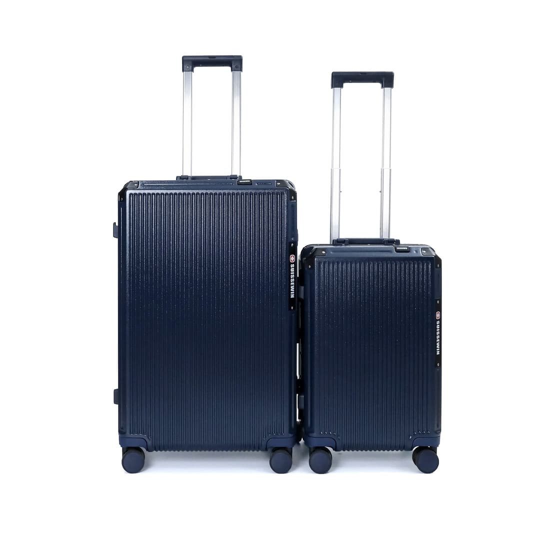 SUISSEWIN รุ่น SC700 กระเป๋าเดินทางเฟรมอลูมิเนียม วัสดุ PC พร้อม TSA Lock ช่องเสียบ USB ที่วางแก้ว ดีไซน์หรู ฟังก์ชันครบครันสำหรับการเดินทาง https://lnwchill.com