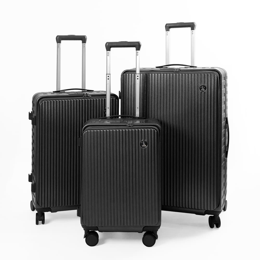SUISSEWIN รุ่น CR90 กระเป๋าเดินทางเปิดหน้า PC 100% ระบบล็อค TSA ดีไซน์ทันสมัย หยิบของสะดวก คล่องตัวทุกการเดินทาง https://lnwchill.com
