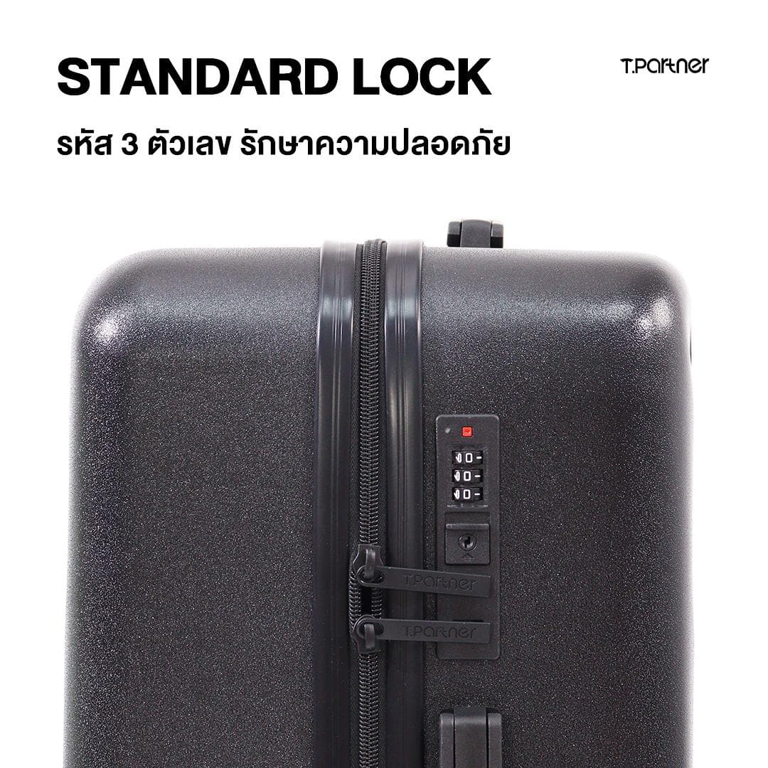 Tpartner รุ่น RIMWAY SERIES กระเป๋าเดินทาง PC+ABS ผิวด้าน ดีไซน์เรียบง่าย น้ำหนักเบา แข็งแรงทนทาน ควบคุมทิศทางง่าย https://lnwchill.com
