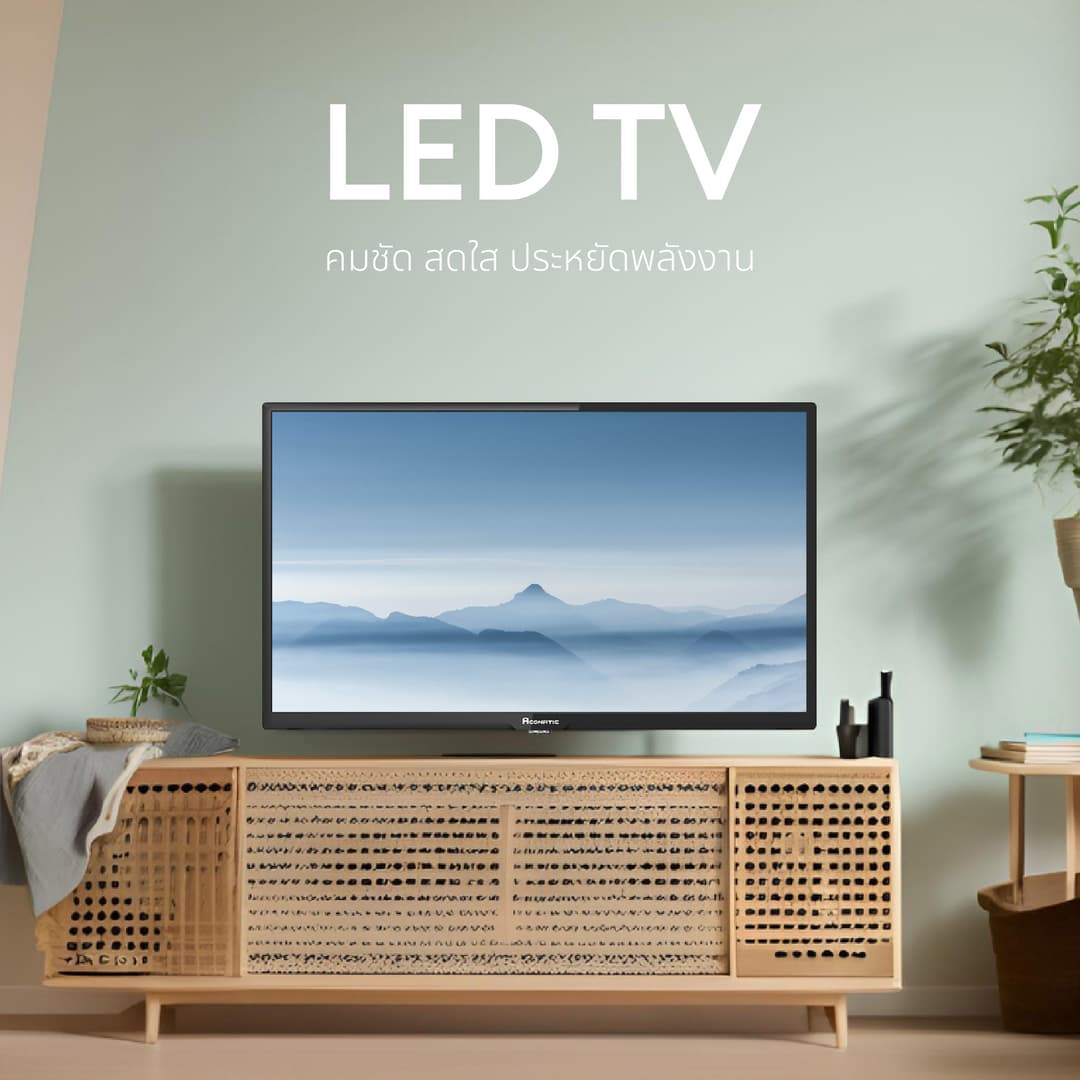 ACONATIC รุ่น 24HA502AN LED HD อนาล็อคทีวี ขนาด 24 นิ้ว คมชัดระดับ HD สามารถใช้งานแทนจอคอมพิวเตอร์ได้ https://lnwchill.com