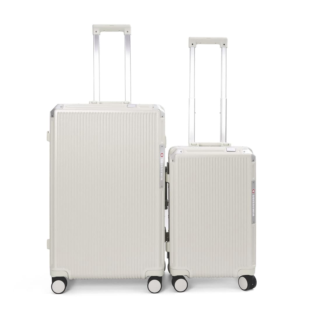 SUISSEWIN รุ่น SC700 กระเป๋าเดินทางเฟรมอลูมิเนียม วัสดุ PC พร้อม TSA Lock ช่องเสียบ USB ที่วางแก้ว ดีไซน์หรู ฟังก์ชันครบครันสำหรับการเดินทาง https://lnwchill.com