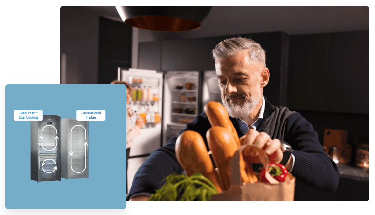 Beko รุ่น RDNT200I50S 6.5 คิว ตู้เย็น 2 ประตู สีเงิน ระบบความเย็นแยกส่วน NeoFrost ประหยัดไฟเบอร์ 5 https://lnwchill.com