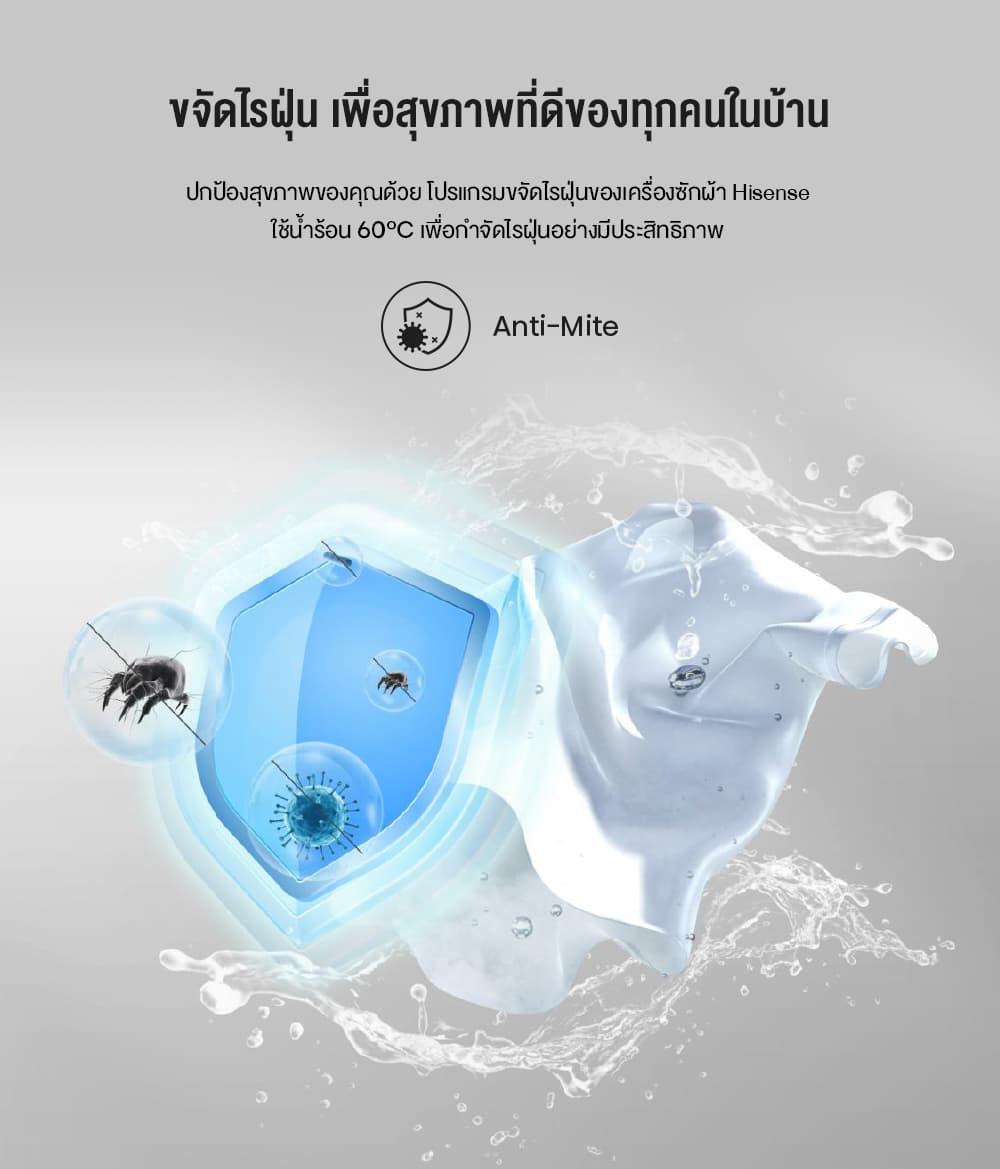 Hisense รุ่น WF80N1E เครื่องซักผ้าฝาหน้า Inverter ความจุ 8 กก. สีขาว ซักสะอาดถนอมผ้า ประหยัดพลังงานด้วยเทคโนโลยีอัจฉริยะ ตอบโจทย์ความคุ้มค่าเพื่อครอบครัว https://lnwchill.com