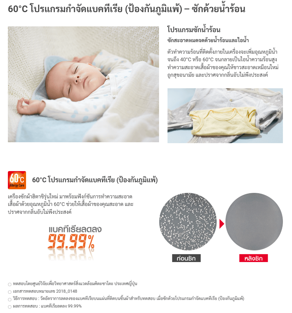 HITACHI รุ่น SF-170ZCV SS เครื่องซักผ้าฝาบน 17กก. อินเวอร์เตอร์ ระบบทำความร้อนในตัว ซักสะอาดลึกกำจัดแบคทีเรียและกลิ่นอับถนอมผ้าเพื่อสุขอนามัย https://lnwchill.com