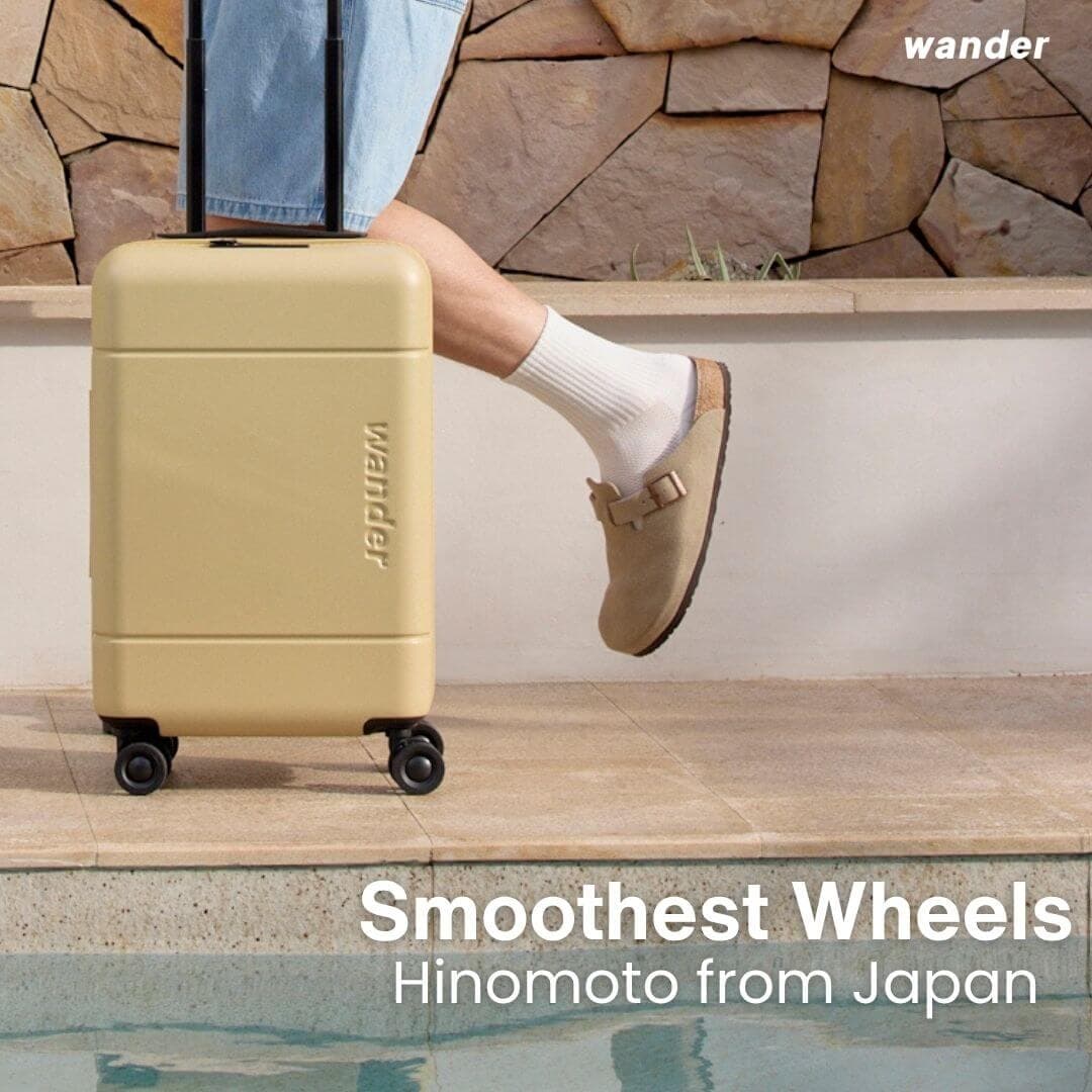 Wander รุ่น Air กระเป๋าเดินทาง 19 นิ้ว โพลีคาร์บอเนต Carry On น้ำหนักเบาที่สุดในไทยเพียง 1.9 กก. https://lnwchill.com