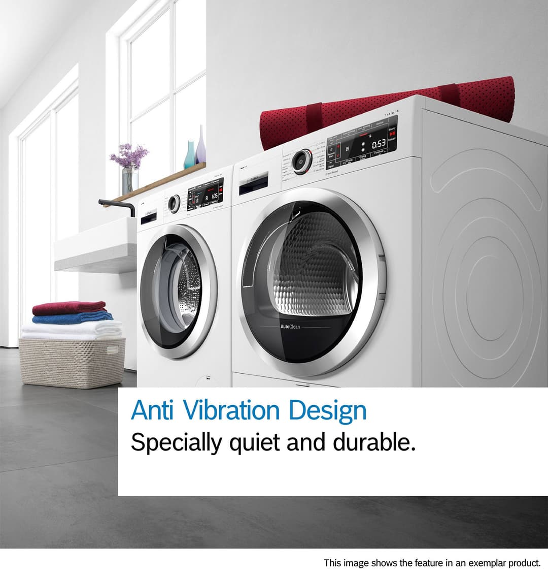 Bosch รุ่น WGG454A0TH และ รุ่น WQG24200TH เซ็ตเครื่องซักผ้า 10 กก และเครื่องอบผ้าฮีตปั้ม 9 กก ซีรีส์ 6 เทคโนโลยี i-Dos และ EasyClean เพื่อความสะอาดสมบูรณ์แบบ https://lnwchill.com