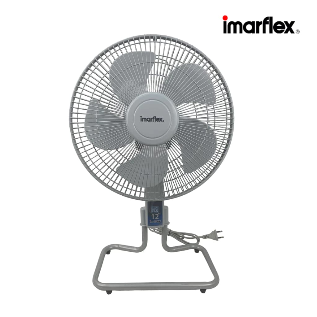 imarflex รุ่น IF-JD12 พัดลมอุตสาหกรรมตั้งโต๊ะ 12 นิ้ว 5 ใบพัด ที่ผสานความทนทานของมอเตอร์เกรดอุตสาหกรรมเข้ากับดีไซน์โมเดิร์น ให้พลังลมแรงและประหยัดไฟ https://lnwchill.com