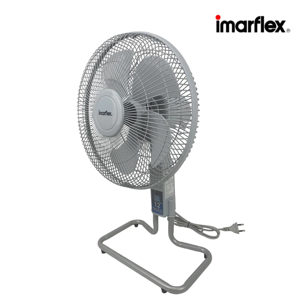 imarflex รุ่น IF-JD12 พัดลมอุตสาหกรรมตั้งโต๊ะ 12 นิ้ว 5 ใบพัด ที่ผสานความทนทานของมอเตอร์เกรดอุตสาหกรรมเข้ากับดีไซน์โมเดิร์น ให้พลังลมแรงและประหยัดไฟ https://lnwchill.com