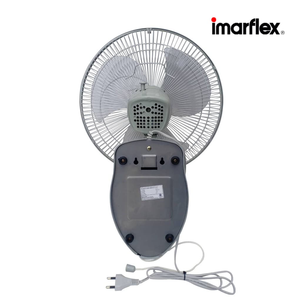 imarflex รุ่น IE-185 พัดลมติดผนังขนาด 16 นิ้ว ควบคุมด้วยเชือก 1 เส้น ปรับแรงลม 3 ระดับ มาตรฐานความปลอดภัยและฉลากประหยัดไฟเบอร์ 5 https://lnwchill.com