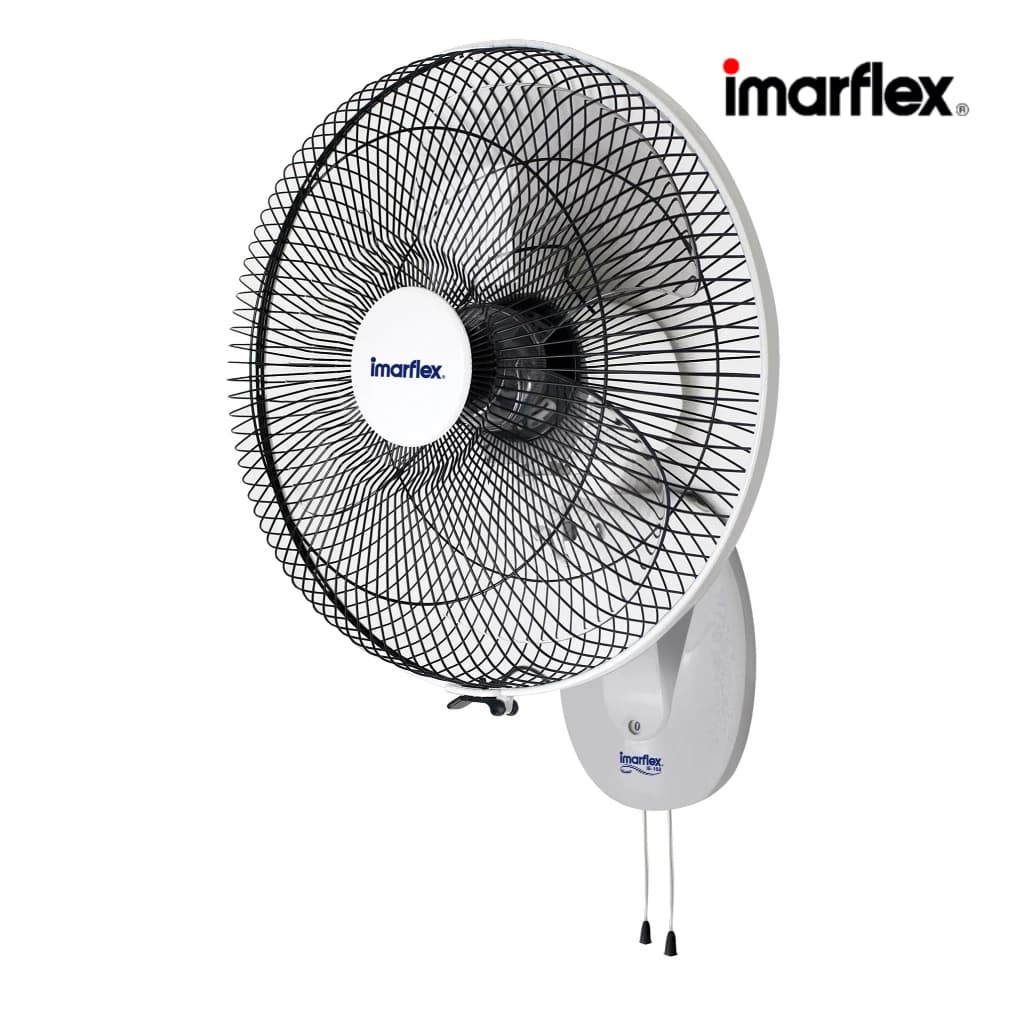 imarflex รุ่น IE-162 พัดลมติดผนังขนาด 16 นิ้ว แบบ 2 เชือก ควบคุมง่าย ให้ลมแรงสม่ำเสมอ เหมาะกับทุกพื้นที่ในบ้าน https://lnwchill.com