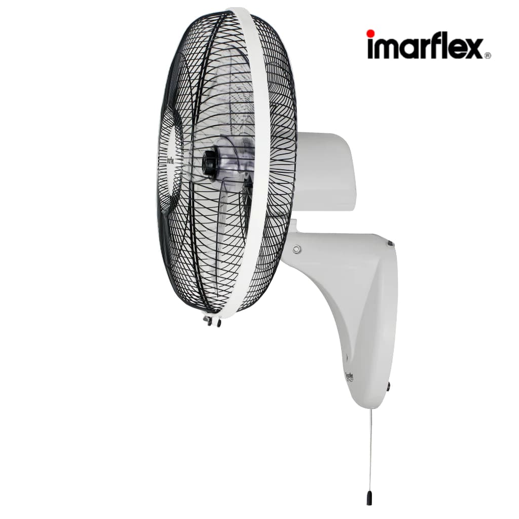 imarflex รุ่น IE-161 พัดลมติดผนัง ขนาด 16 นิ้ว ควบคุมการทำงานด้วยเชือก 1 เส้น พร้อมระบบความปลอดภัยเทอร์โมฟิวส์ https://lnwchill.com