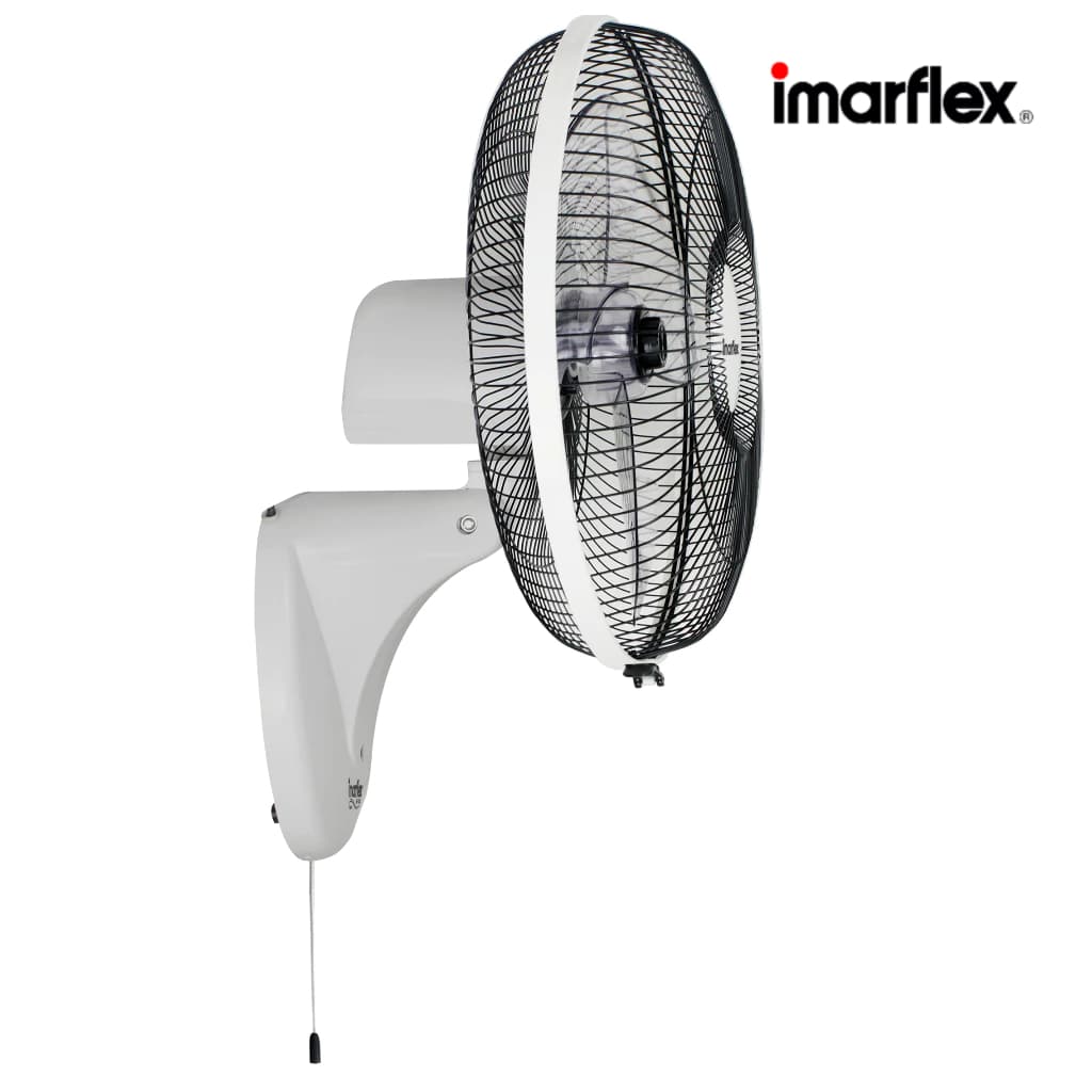 imarflex รุ่น IE-161 พัดลมติดผนัง ขนาด 16 นิ้ว ควบคุมการทำงานด้วยเชือก 1 เส้น พร้อมระบบความปลอดภัยเทอร์โมฟิวส์ https://lnwchill.com
