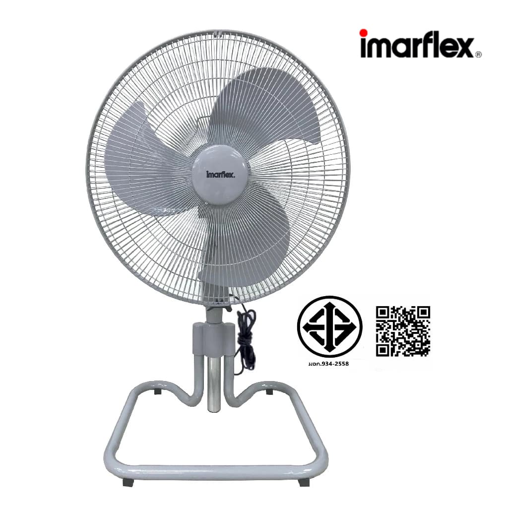 imarflex รุ่น IF-515 พัดลมอุตสาหกรรม สไลด์ 18 นิ้ว โครงสร้างเหล็ก มอเตอร์ทนทาน ประหยัดไฟเบอร์ 5 https://lnwchill.com