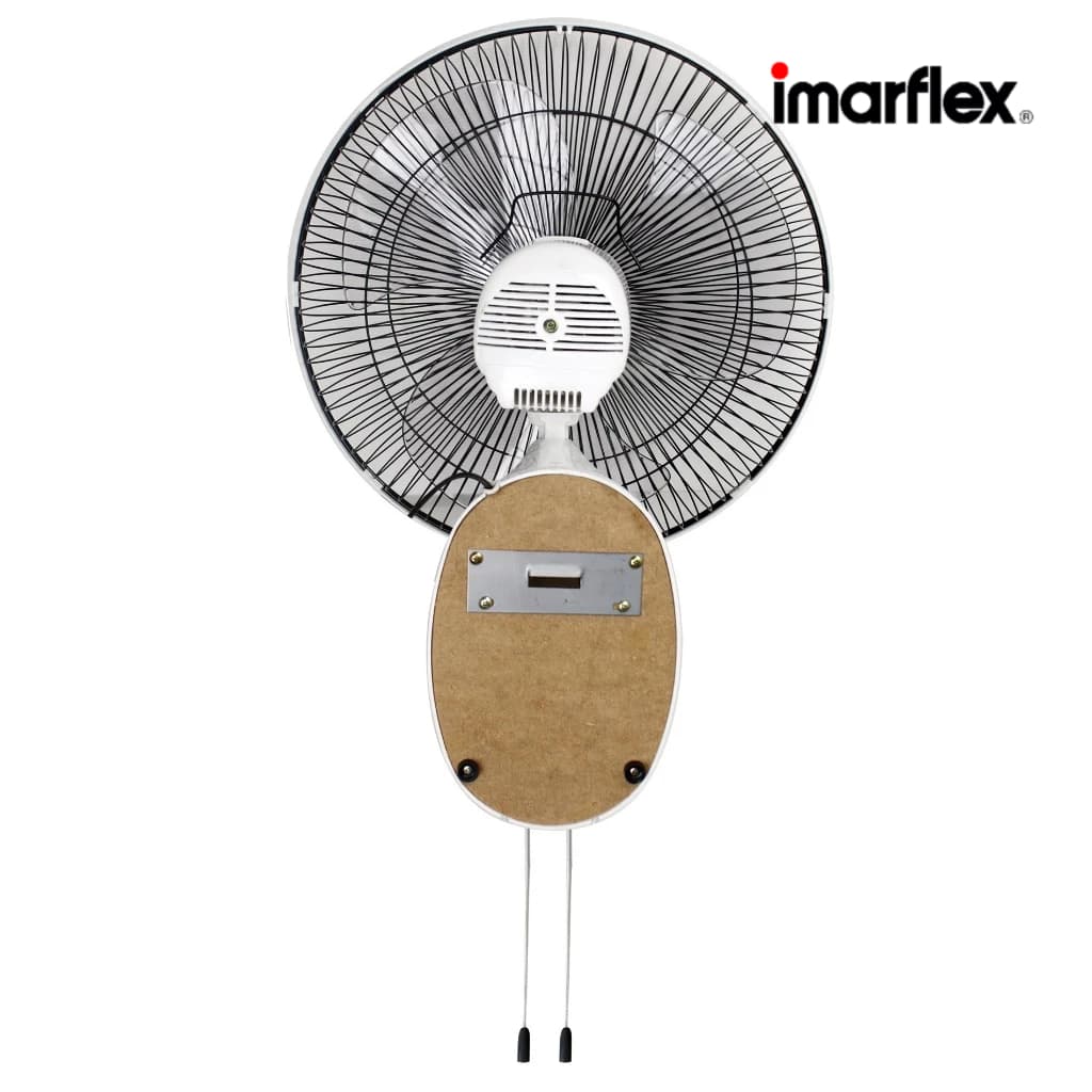 imarflex รุ่น IE-162 พัดลมติดผนังขนาด 16 นิ้ว แบบ 2 เชือก ควบคุมง่าย ให้ลมแรงสม่ำเสมอ เหมาะกับทุกพื้นที่ในบ้าน https://lnwchill.com